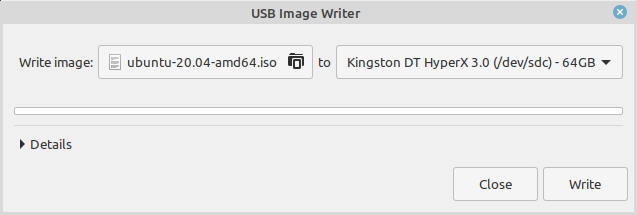 USB Image Writer